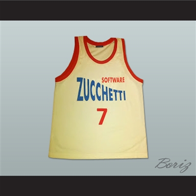 Gianluca Basile Zucchetti Software Basketball Jersey Korac Cup