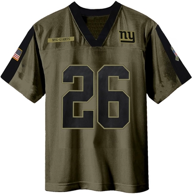 saquon barkley jersey army football jersey sewn Custom