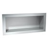 ASI 0412 18" W x 4" D  Recessed Shelf