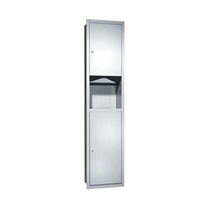 0467 ASI Paper Towel Dispenser with Trash Can Image image