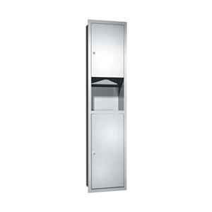 0467-9 ASI Paper Towel Dispenser with Trash Can Image image