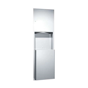 0469 ASI Paper Towel Dispenser with Trash Can Image image