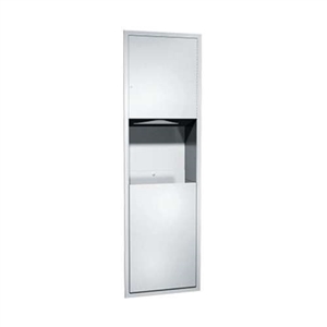 04697 ASI Paper Towel Dispenser with Trash Can Image image