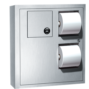 ASI 04833 Sanitary Napkin Disposal and Tissue Dispenser image