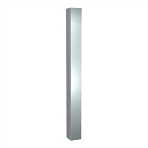 ASI 0533-1-2 Corner Guard with Beveled Edge Legs, 48" H