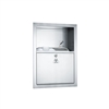 ASI 0548 Recessed Sharps Disposal Cabinet