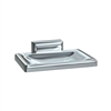 ASI 0720-Z Surface Mount Soap Dish with Drain Holes