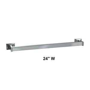 ASI 0760-Z24 24" Square Towel Bar