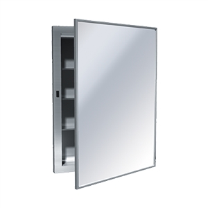 ASI 0952 Recessed Medicine Cabinet with Mirror and Shelves