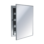 ASI 0952-B Recessed Medicine Cabinet with Mirror and Shelves