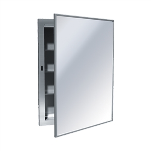 ASI 0952-B Recessed Medicine Cabinet with Mirror and Shelves