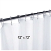 Gamco 100SC 42X72 42" W x 72" H Shower Curtain