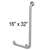 Gamco 150S-5L 90 Degree Grab Bar image