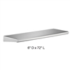 ASI 20692-672 6" D x 72" W Roval&#8482 Collection Stainless Steel Shelf, Satin Finish