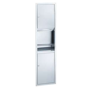 Bradley 2252-000000 Combination Paper Towel Dispenser and Waste Receptacle