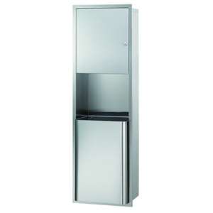 Bradley 2271-000000 Combination Paper Towel Dispenser and Waste Receptacle