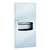 Bradley 2297-100000 Combination Paper Towel Dispenser and Waste Receptacle