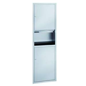 Bradley 238-000000 Combination Paper Towel Dispenser and Waste Receptacle