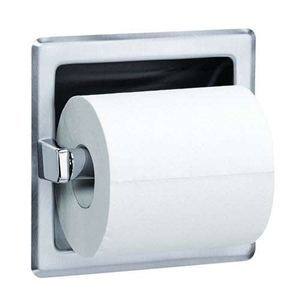 Bradley 5104-0000US Recessed Toilet Paper Holder