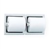 Bradley 5124 Recessed Two Roll Toilet Paper Holder