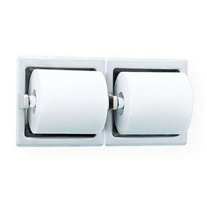 Bradley 5124-52 Recessed Dual Toilet Paper Holder