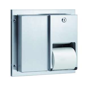 Bradley 5422 Partition Mounted Toilet Paper Holder