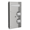591 Bradley Partition Mounted Combination Unit