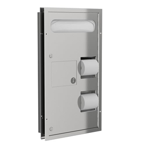 5911 Bradley Partition Mounted Combination Unit