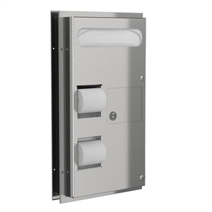 Bradley 5911-69 Reverse Partition Mounted Combination Unit