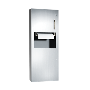 64696-6 ASI Paper Towel Dispenser with Trash Can image