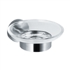 ASI 7313 Surface Mount Soap Dish with Glass Holder
