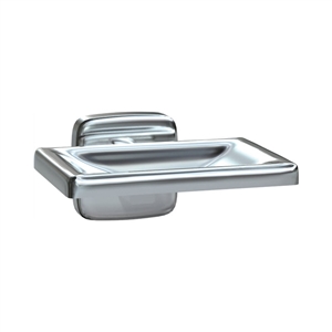 ASI 7320-B Surface Mount Soap Dish with Drain Holes