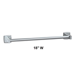 ASI 7355-18B 18" Stainless Steel Towel Bar