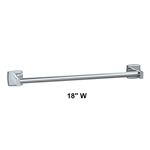 ASI 7355-18S 18" Stainless Steel Towel Bar