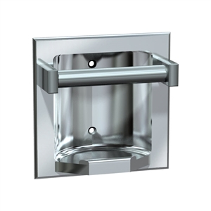 ASI 7410-S Recessed Soap Dish with Bar