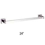 Gamco 751 x 24" Square Towel Bar