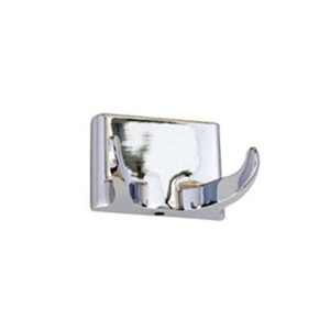 Gamco 753 Bright Polished Double Robe Hook