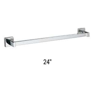 Gamco 76737 x 24" Stainless Steel Square Towel Bar