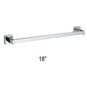 Gamco 7673 x 18" Stainless Steel Square Towel Bar