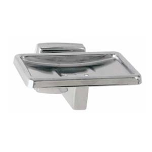Gamco 76807 Surface Mount Soap Dish with Drain Holes
