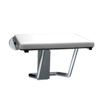 ASI 8204 18" W Padded Folding Phenolic Shower Seat