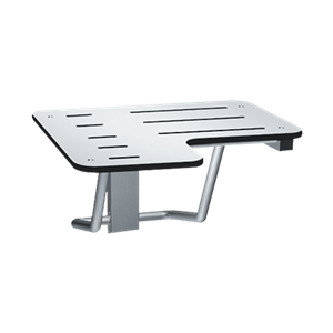 ASI 8206-R-28 Right Hand L-Shaped Folding Shower Seat