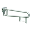 Bradley 8372-108 30" Safety Grip Swing Up Grab Bar with Tissue Disp