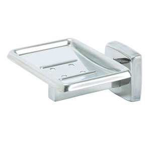 Bradley 9015-0000US Surface Mount Soap Dish with Drain Holes