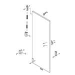 Plastic Partition Door Image