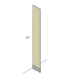 Plastic Partition Pilaster Image