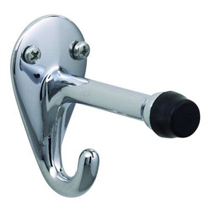 Bradley 915-0000US Chrome Plated Hook and Bumper