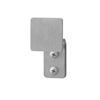 Bradley 917-00 Satin Stainless Steel Single Clothes Hook