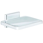 Bradley 921-60 Surface Mount Soap Dish with Drain Holes