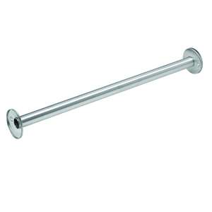 Bradley 9531-042 42" Straight Shower Rod, 1.25" OD